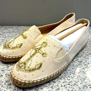 Quacker Factory Bling Flats by Jeanne Bice NWT